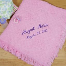 Pink Baby Blanket